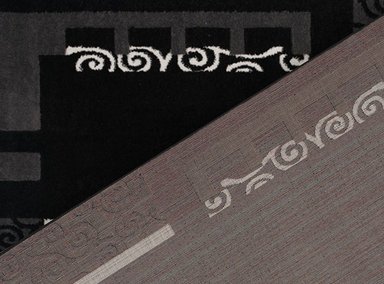 ALFOMBRA IDETEX FRIZE CARVED D5 150 X 200 CM NEGRO - 2
