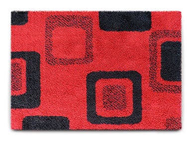 ALFOMBRA IDETEX DISEÑO D1 SHAGGY ROJO - 1