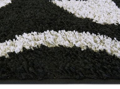 ALFOMBRA IDETEX DISEÑO D5 SHAGGY NEGRO - 2