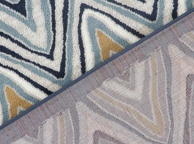 ALFOMBRA IDETEX HEATSET RAINBOW 160 X 235 CM AZUL MARINO - 3