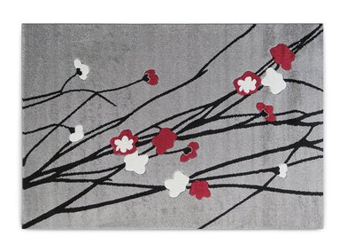 ALFOMBRA IDETEX CARVED FLORIDA D2 150 X 200 CM ROJO - 1