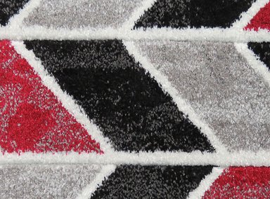 ALFOMBRA IDETEX CARVED FLORIDA D4 150 X 200 CM ROJO - 3