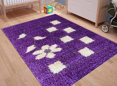ALFOMBRA IDETEX SHAGGY INFANTIL FLOWER - 5