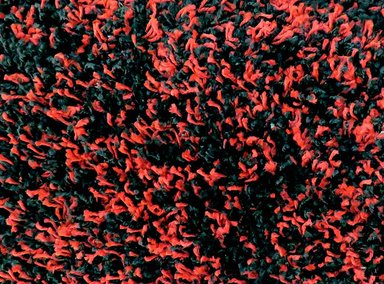 ALFOMBRA IDETEX SHAGGY 150 X 200 CM BICOLOR NEGRO ROJO - 4