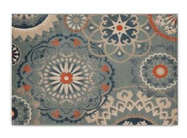 ALFOMBRA IDETEX COMPEL CONTEMPORÁNEA MODERNA 160 X 235 CM CELESTE - 1