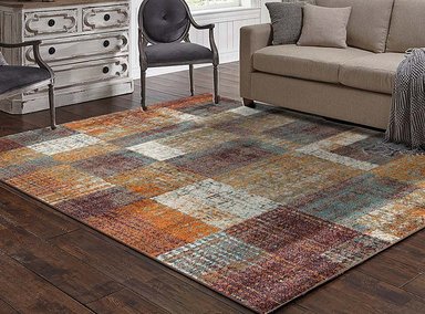 ALFOMBRA IDETEX HEATSET SATCHI NEBULA OXIDE CONTEMPORÁNEA MODERNA 160 X 235 CM - 2