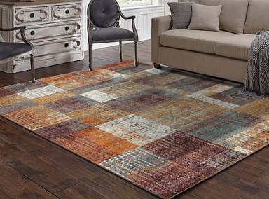 ALFOMBRA IDETEX HEATSET SATCHI NEBULA OXIDE CONTEMPORÁNEA MODERNA 200 X 285 CM - 2