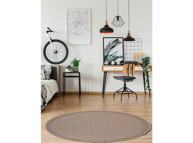 ALFOMBRA REDONDA IDETEX VENUS SISAL 150 NATURAL 150 X 150 CM BEIGE - 4