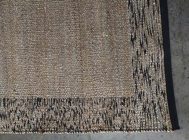 ALFOMBRA IDETEX MELANGE NATURAL 160 X 230 CM NEGRO - 2