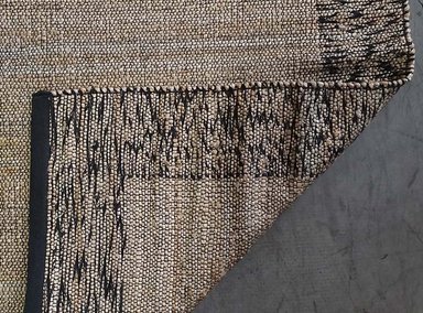 ALFOMBRA IDETEX MELANGE NATURAL 160 X 230 CM NEGRO - 5