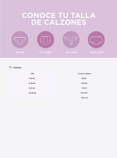 PACK CALZÓN FLORES CON CONTROL ABDOMINAL - 9