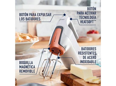 BATIDORA DE MANO OSTER® TECNOLOGIA HEATSOFT - 4