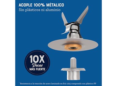 LICUADORA OSTER BLSTPEG-RPB VASO VIDRIO 6 VELOCIDADES MÁS PULSO - 7