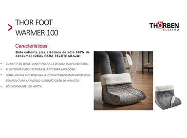 BOTA CALEFACTORA DE PIES THORBEN - 3