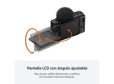 CÁMARA VÍDEO DEPORTIVA SONY ZV-1F WI-FI BLUETOOTH 20.1 MP VIDEOBLOGS - 13