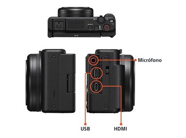 CÁMARA VÍDEO DEPORTIVA SONY ZV-1F WI-FI BLUETOOTH 20.1 MP VIDEOBLOGS - 5