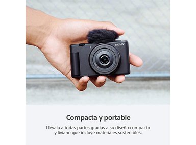 CÁMARA VÍDEO DEPORTIVA SONY ZV-1F WI-FI BLUETOOTH 20.1 MP VIDEOBLOGS - 7