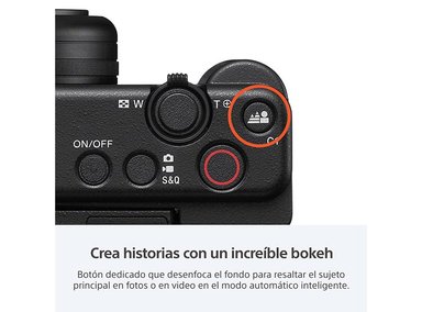 CÁMARA VÍDEO DEPORTIVA SONY ZV-1F WI-FI BLUETOOTH 20.1 MP VIDEOBLOGS - 10