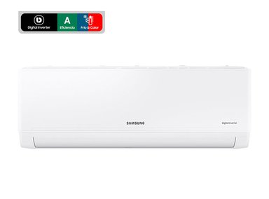 AIRE ACONDICIONADO SPLIT SAMSUNG AR18BSHQAUR 18000 BTU FRÍO CALOR INVERTER - 1