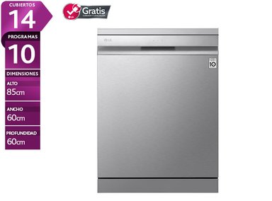 LAVAVAJILLAS LG 14 PLATOS STEEL DF425HSS.AASPECL - 1