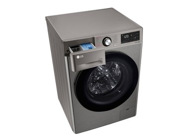 LAVADORA SECADORA LG WD12VVC5S6C 12KG 7KG PLATA - 2