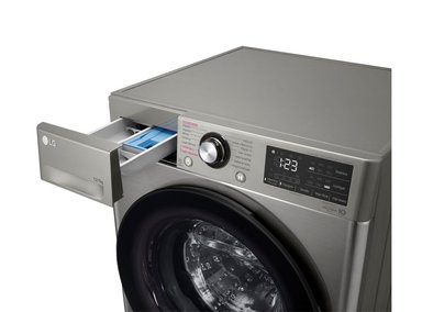 LAVADORA SECADORA LG WD12VVC5S6C 12KG 7KG PLATA - 7