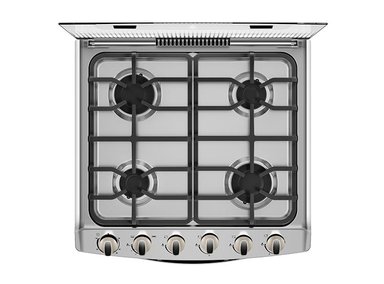COCINA A GAS MIDEA MCG-4QPI24NS 4 PLATOS GRIS - 7