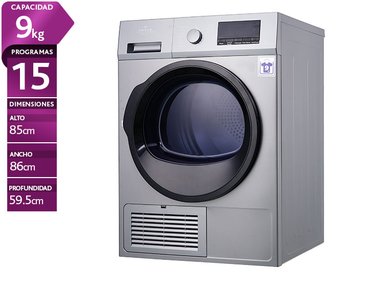 SECADORA DE ROPA URSUS TROTTER CONDENSACIÓN 9 KG UT G9K-15P CARGA FRONTAL - 1