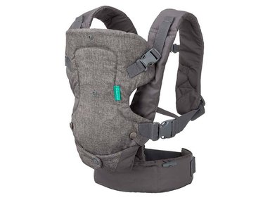 PORTA BEBÉ FLIP 4 EN 1 GRIS INFANTINO - 1