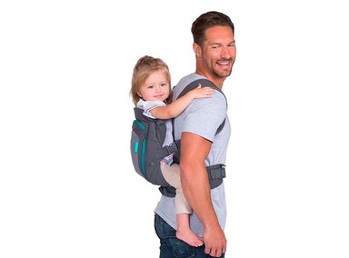 ARNÉS PORTABEBÉS INFANTINO CARRY ON GRIS - 3