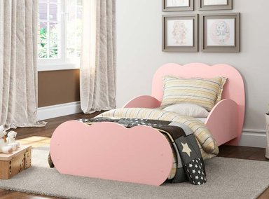 CAMA TRANSICION KIDSCOOL CLOUD ROSADO - 2