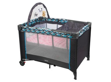 CUNA CORRAL PACK & PLAY BEBE SLEEP II PLEGABLE CON MOVIL - 1