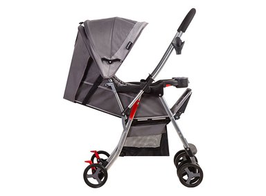 COCHE PASEO BEBE CUNA TWISTER SX GRIS BEBESIT - 2