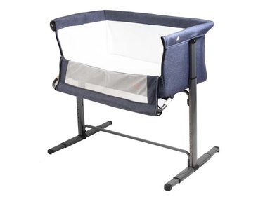 CUNA COLECHO BEBE MYSIDE KIDGO CON BOLSO AZUL BEBESIT - 1