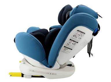 SILLA AUTO KIDSCOOL 360 AZUL - 4