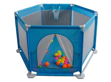 CORRAL KIDSCOOL SAFETY FENCE CON PELOTAS - 1