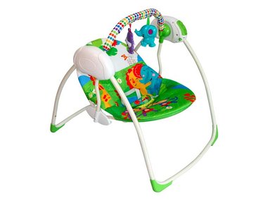 SILLA NIDO MECEDORA BEBEGLO MUSICAL JUNGLA RS-17710 - 1
