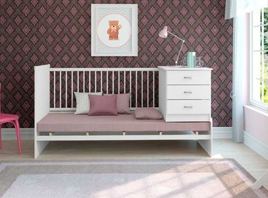 CUNA KIDSCOOL CAMA KIPPI BLANCO - 3