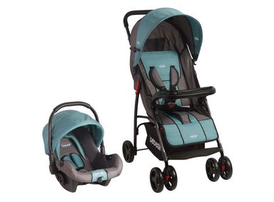 COCHE TRAVEL SYSTEM BEBESIT SUMMER LIGHT AZUL - 1