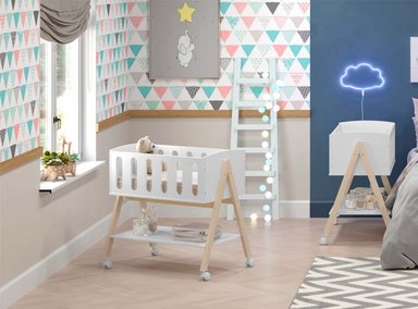 CUNA KIDSCOOL LIV MADERA BLANCO - 4
