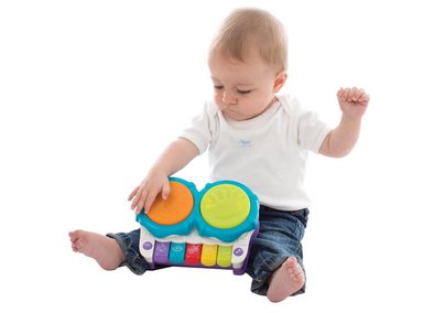 JUGUETE MUSICAL PLAYGRO PIANO MUSICA Y LUCES - 2