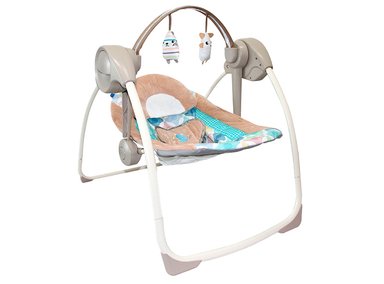 SILLA NIDO MECEDORA BEBEGLO MUSICAL RS-17740 GRIS - 7
