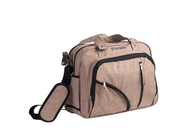 BOLSO MATERNAL BEBESIT 318SX CON PORTA MAMADERA Y MUDADOR OLIVA CLARO - 5