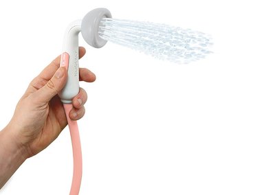 JUEGO DE BAÑO ELEFANTE DUCHA INTERACTIVO ROSADO INFANTIL BEBÉ - 6