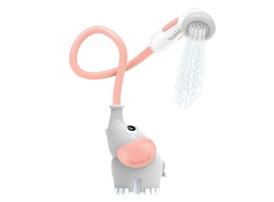 JUEGO DE BAÑO ELEFANTE DUCHA INTERACTIVO ROSADO INFANTIL BEBÉ - 1
