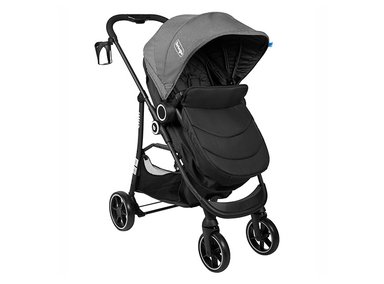 COCHE BEBEGLO TR S ISOFIX OREGON RS-13553 GRIS - 4