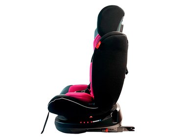 SILLA AUTO BEBEGLO CONVERTIBLE MULTIETAPA ISOFIX 360° RS-3840 (BXS223A) FUCSIA - 6