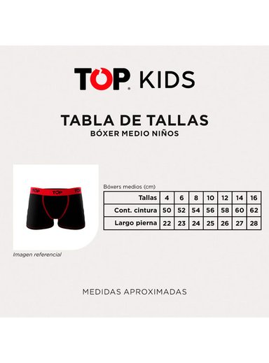 PACK X5 BÓXER NIÑO TOP - 7