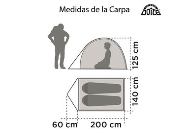 CARPA DOITE ANDINA 2 PERSONAS - 5