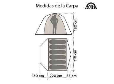 CARPA DOITE HI CAMPER 6P - 3